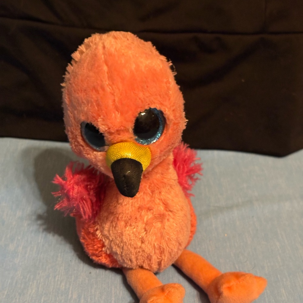 Ty Pink Stuffed Animal Flamingo